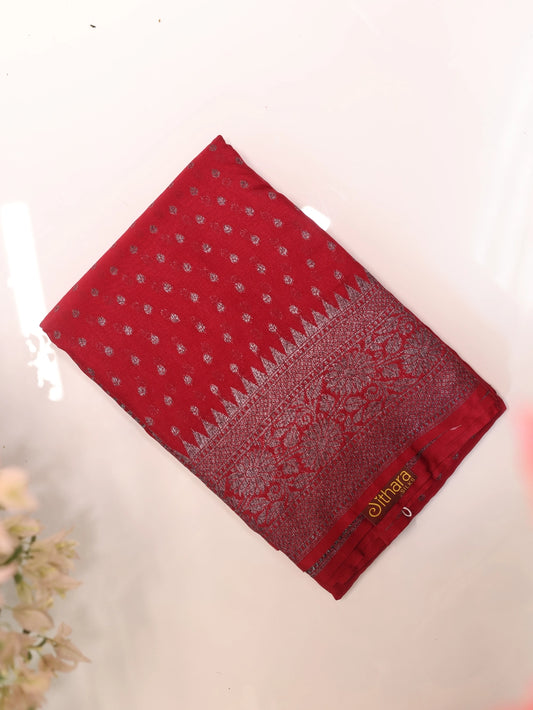 Semi Banaraci Saree - SIT5776