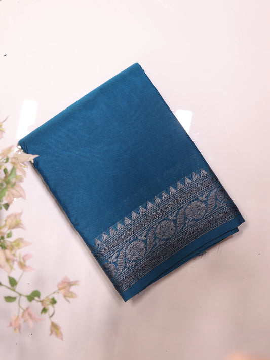 Contrast  Viscose Georgette Semi Banarasi - SIT5786