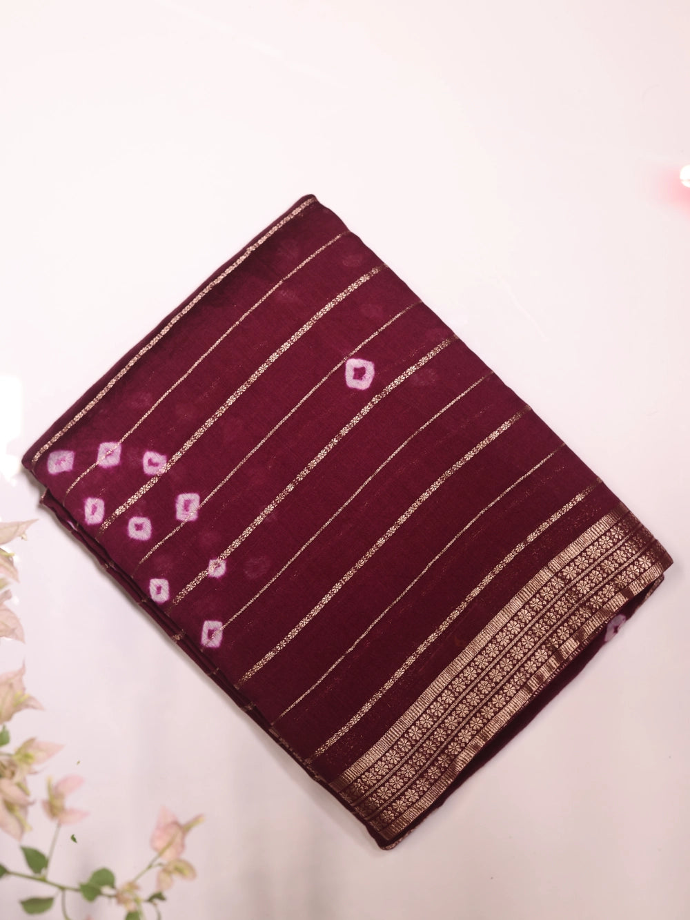 Chanderi Bandini Saree - SIT5784